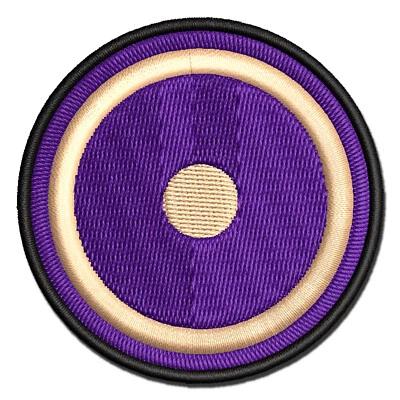 Astronomy Sun Astrology Planet Symbol Multi-Color Embroidered Iron-On Patch - Image 1 of 4