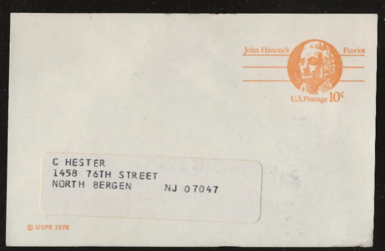 US Scotts #UX75 Fine/Very Fine Used Cat. Value $1.00          Box - Image 1 of 1