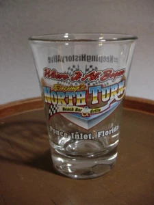 RARO Racing's North Turn Beach Bar & Grille VIDRIO DISPARADO Ponce Inlet Florida - Imagen 1 de 4