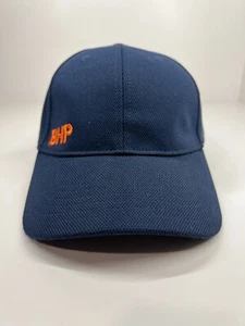 BHP Billiton Mining cap hat blue King Gee fitted baseball large 56cm - 58cm - Picture 1 of 13