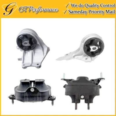 Juego de 4 piezas de montaje de motor y transmisión de calidad para Chevrolet Malibu 2006-2007 3,9 L automático. Foto 1 de 4