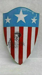 Hermoso escudo medieval de EE. UU. hecho a mano armadura escudo de caballero SCA/LARP escudo regalo - Imagen 1 de 3