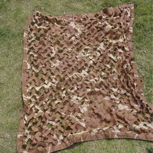 1x1m Desert Camouflage Netting Camping Military Hunting Sunshade Camo Army Net - Picture 1 of 3