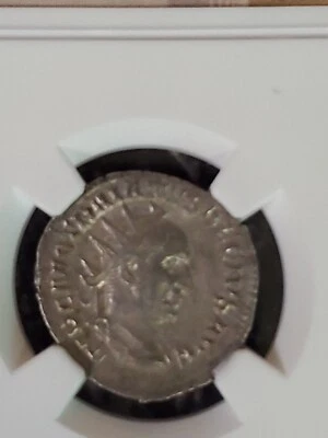 TRAJAN DECIUS.AD 249 AU.AR.DOBLE DENARIO. N.G.C. Foto 1 de 4