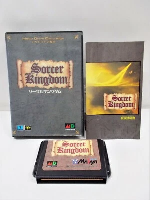 Mega-Drive Genesis -- Sorcer's Kingdom -- Boxed. CanSave! JAPAN Game. 11589 - Image 1 of 4