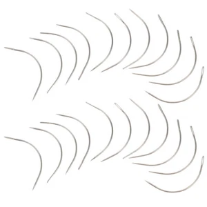 100PCS Upholstery Sewing Needles Curved Sewing Needles Upholstery C Type Needles - Picture 1 of 12