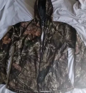 Browning Mossy Oak Camo Fleece Lined Hunting Jacket Sz Medium Never Worn - Picture 1 of 6