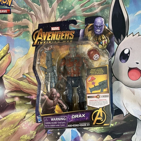 2017 Hasbro Marvel Avengers Infinity War Infinity Stone Drax 6'' Action Figure Cover
