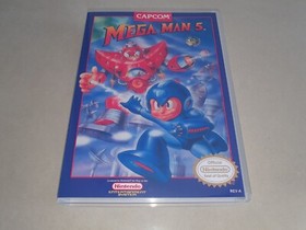 Mega Man 5 NES Game Case (Read Discription!)
