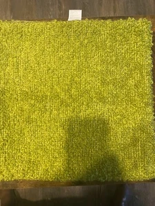 CRATE and BARREL Green Aubree Boucle Zip Pillow Cover 18 x 18 - Picture 1 of 2