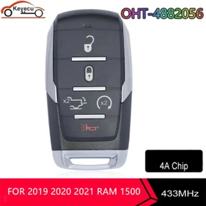 FOR 2019 20 21 23 24 RAM 1500 SMART KEYLESS PROXIMITY REMOTE KEY FOB OHT-4882056 - Picture 1 of 5