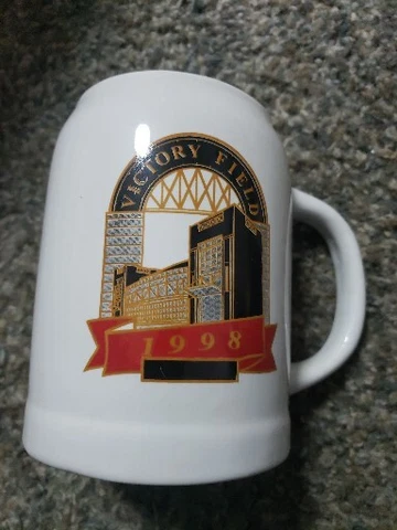 1998 INDIANAPOLIS INDIANS BASEBALL MUG STEIN GAME DAY GIVE AWAY Cover