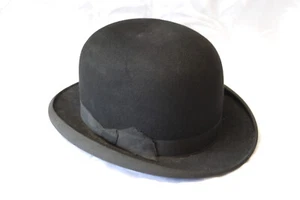Zephyrus Filz Bowler Hut von Moores Größe Small 53 cm/21" 6 5/8 - Bild 1 von 8