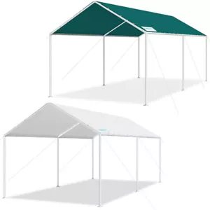 Quictent Carport 10'x20' Heavy Duty Car Shelter Canopy Portable Boat Cover Shed - Picture 1 of 15