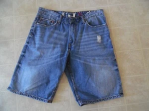 VINTAGE TOMMY HILFIGER MEN'S BLUE  SHORTS SIZE 32 COTTON  - Picture 1 of 2