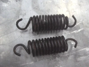 Zapatas de tambor de freno trasero rojo grande Honda ATC 200E resorte de retorno 82 83 - Imagen 1 de 1