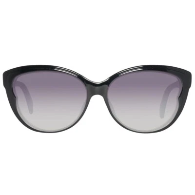Just Cavalli JC720S 01A Black Havana Cat Eye Plastic Sunglasses Frame 58-15-140 - Image 1 of 3