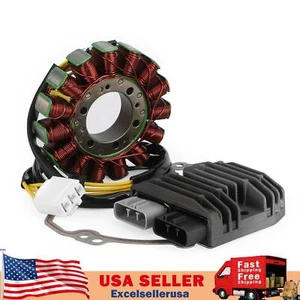 Magneto Stator+Voltage Rectifier+Gasket For Kawasaki ZZR1400 ZX14 ZX14R 06-2021 - Picture 1 of 9