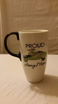 Cypress Tall Mug/Cup  PROUD ARMY MOM! 17 ounces - Image 1 of 4