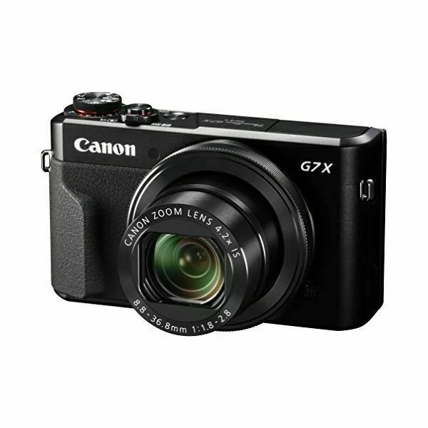 Canon PowerShot G7 X Mark II 20.1 MP Digital Camera with Touchscreen - Black