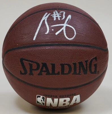 Brandon Jennings Signed Basketball PSA/DNA COA Pistons Bucks Knicks Ball Auto 95 - Image 1 of 4