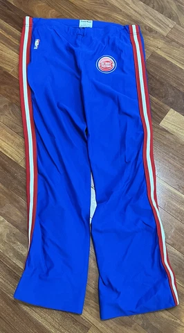Vintage 1980s Sand Knit Detroit Pistons Pants Mens Size Large Cover