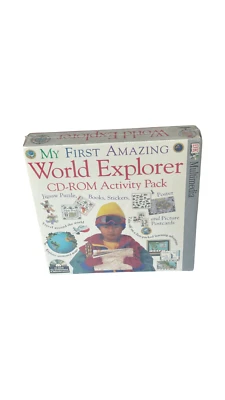 My First Amazing World Explorer Jigsaw Puzzle Travel Geography Map Activity Pack - Image 1 of 3