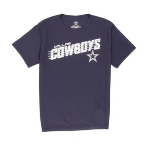 NFL T-Shirt Boys Size M Navy Dallas Cowboys Desmond Short Sleeve Performance -N6 - Picture 1 of 2