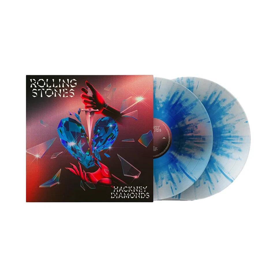 Rolling Stones – Hackney Diamonds – 2xLP 180g (Blue Splatter Vinyl) + Live LP - Image 1 of 1