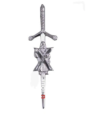 "Pin escocés para hombre Highland St, Andrew diseño Kilt acabado cromado 4"" de largo" Foto 1 de 3