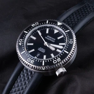WANCHER Seaserpent NH35A Uhrwerk 500M Water Resistant 46mm Automatik Uhr - Bild 1 von 8