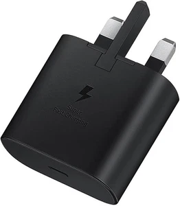 Genuine 25W Super Fast Type C Charger Plug For Samsung Galaxy S20 S21 S22+ , ... - Picture 1 of 10