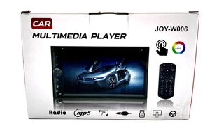 New 7 Inch HD TFT Display 2 Din Car Multimedia Player Model JOY-W006 - Picture 1 of 7