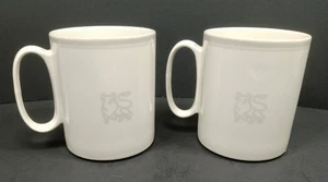 Villeroy & Boch Kaffee Tee Becher Tassen von Tiffany & Co. weiß mit Bull Logo - Bild 1 von 14