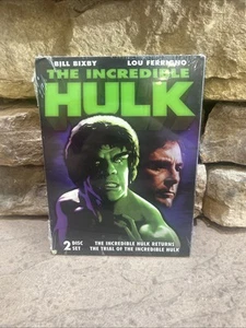 The Incredible Hulk Returns / The Trial of the Incredible Hulk (DVD, 2-Disc) NEW - Imagen 1 de 5