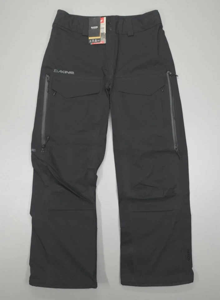 DAKINE Sender Stretch 3L Pant Men’s Size M Black Recco 20k Stretch Drawstrings - Image 1 of 4