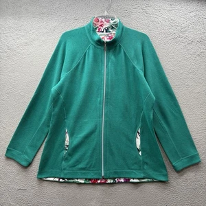 NWT Tommy Bahama Hermosa Floral Lining Detail Aruba Tide Teal Jacket Size XL - Picture 1 of 16