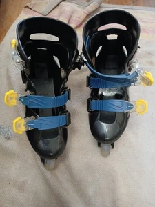 Kinder, Größe 3 Inline Skates Abec-1 guter gebrauchter Zustand, sauber, gewaschen. - Bild 1 von 24