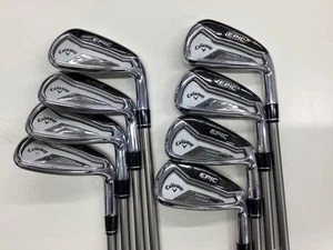 Callaway Epic Forged Star Iron Set 6-9,Pw,Aw,Gw,Sw 8pc Flex R Speeder EVOLUTION - Picture 1 of 6