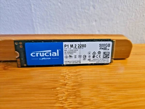 Crucial P1 M.2 2280 - SSD 500 Go NVME Gen3 CT500P1SSD8 - Photo 1/3