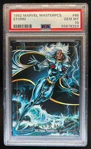 1992 Skybox Marvel Masterpieces Storm #86 PSA 10 - Picture 1 of 2