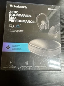 Skullcandy Push Ultra True Wireless In-Ear Headset - Black - Zdjęcie 1 z 2
