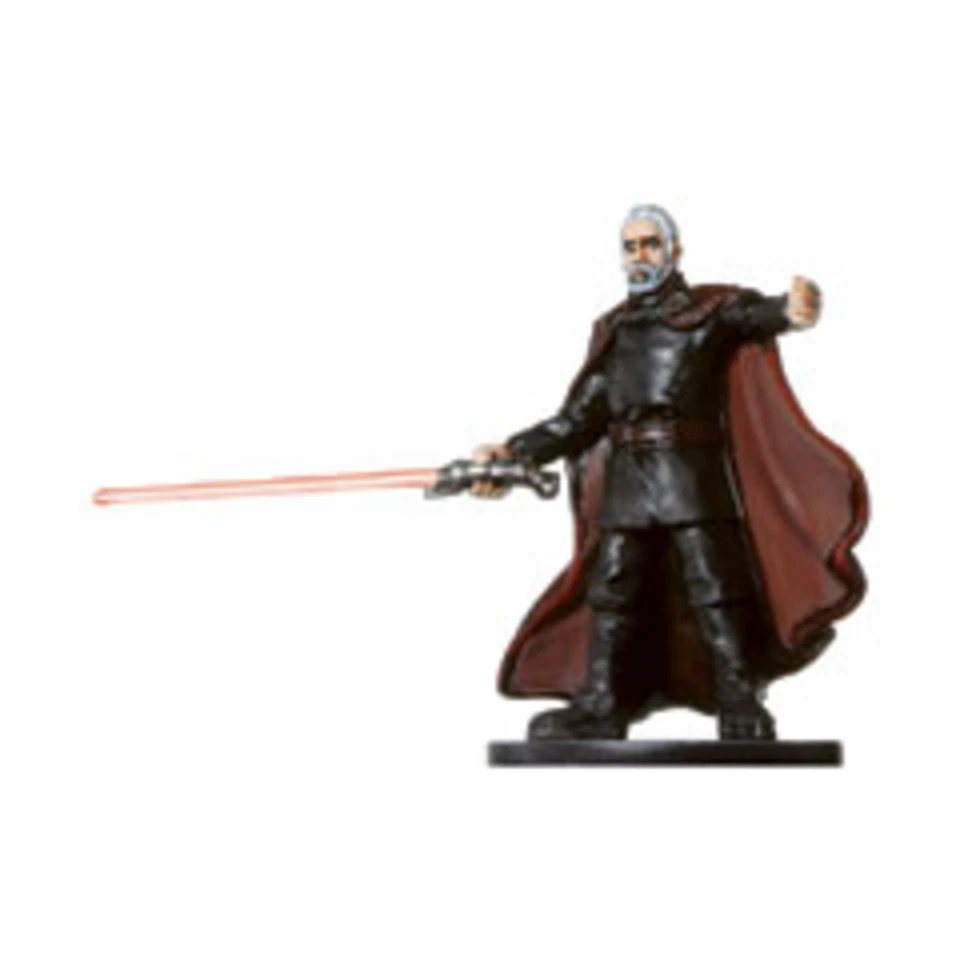 WOTC Star Wars Minis Clone Strike Count Dooku (VR) CASI NUEVO Foto 1 de 1