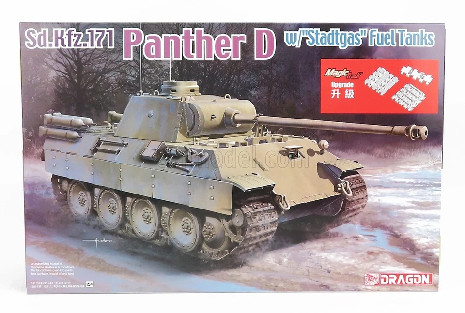 1/35 DRAGON ARMOR - TANK - PANTHER D SD.KFZ.171 MILITARY 1944 6881 - Immagine 1 di 1