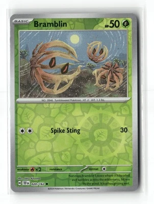 Bramblin Reverse Holo Common SV05: Temporal Forces 020/162 NM - Image 1 of 2