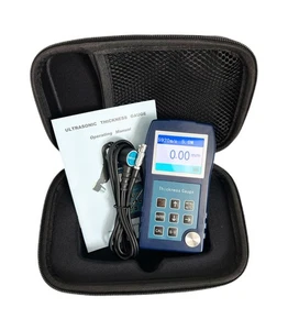 Ultrasonic Thickness Tester Gauges with Range 0.75mm-400mm Data Storage Function - Picture 1 of 14
