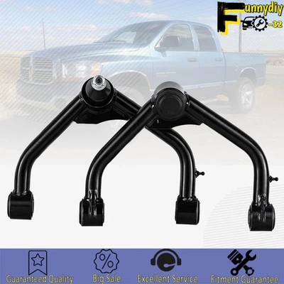Front Upper Control Arms For 2-4" Lift For 2006-2022 07 08 21 Dodge Ram 1500 4WD - Image 1 of 4