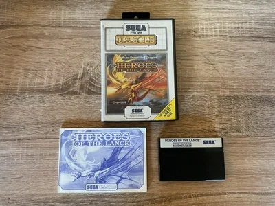Heroes Of The Lance Sega Master System Boxed With Manual  - Image 1 of 3