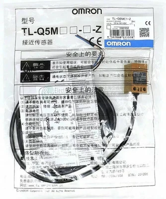 OMRON TL-Q5MC1-Z Proximity Sensor Switch TLQ5MC1Z 10-30VDC 2m Cable 3D Printer - Image 1 of 4