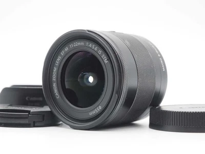 Lente Canon EF-M 11-22mm f/4-5.6 IS STM AF [Exc+] #Z5655A - Imagem 1 de 4